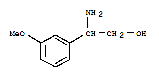 2-Amino-2-(3-methoxyphenyl)ethan-1-ol Structure,325153-00-2Structure