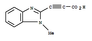 2-Propynoicacid,3-(1-methyl-1h-benzimidazol-2-yl)- Structure,32544-99-3Structure