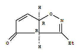 (3Ar,6ar)-3-ethyl-3a,6a-dihydro-4h-cyclopenta[d][1,2]oxazol-4-one Structure,325692-86-2Structure