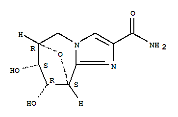 6,9-Epoxy-5h-imidazo[1,2-a]azepine-2-carboxamide,6,7,8,9-tetrahydro-7,8-dihydroxy-,(6r,7s,8r,9s)-(9ci) Structure,325706-57-8Structure