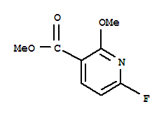 Methyl 6-fluoro-2-methoxynicotinate Structure,325707-62-8Structure