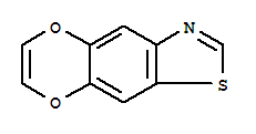 [1,4]Dioxino[2,3-f]benzothiazole(9ci) Structure,326-25-0Structure