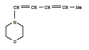 4-[(1E,3e)-1,3-pentadien-1-yl]morpholine Structure,32670-15-8Structure