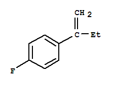 Benzene,1-fluoro-4-(1-methylenepropyl)-(9ci) Structure,326879-12-3Structure