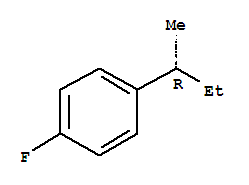 Benzene,1-fluoro-4-[(1r)-1-methylpropyl ]-(9ci) Structure,326879-17-8Structure