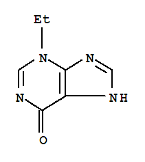 6H-purin-6-one,3-ethyl-3,7-dihydro-(9ci) Structure,327036-83-9Structure