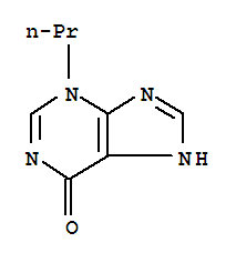 6H-purin-6-one,3,7-dihydro-3-propyl-(9ci) Structure,327036-87-3Structure