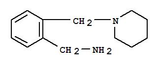 1-[2-(Piperidin-1-ylmethyl)phenyl]methanamine Structure,32743-18-3Structure