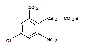 Benzeneacetic acid, 4-chloro-2,6-dinitro- Structure,328014-91-1Structure