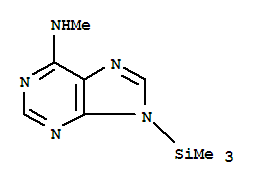 9H-purin-6-amine,n-methyl-9-(trimethylsilyl)- Structure,32865-83-1Structure