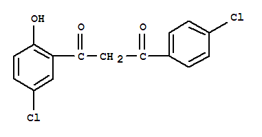 1-(5-Chloro-2-hydroxyphenyl)-3-(4-chlorophenyl)propane-1,3-dione Structure,328925-66-2Structure