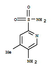 2-Pyridinesulfonamide,5-amino-4-methyl-(9ci) Structure,329944-80-1Structure