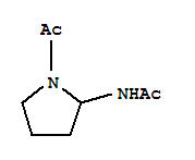 Acetamide,n-(1-acetyl-2-pyrrolidinyl)-(9ci) Structure,330842-81-4Structure