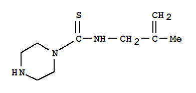 1-Piperazinecarbothioamide,n-(2-methyl-2-propenyl)-(9ci) Structure,331235-95-1Structure