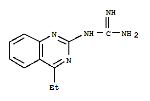 Guanidine,(4-ethyl-2-quinazolinyl)-(9ci) Structure,331417-02-8Structure