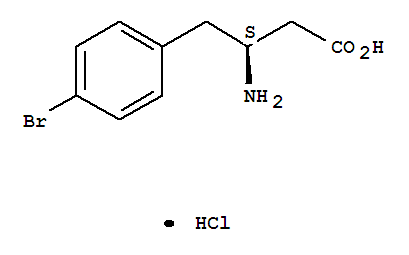 (S)-3-amino-4-(4-bromophenyl)butyric acid hydrochloride Structure,331763-71-4Structure