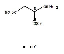 (S)-3-amino-4,4-diphenylbutyric acid hydrochloride Structure,332062-01-8Structure