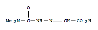 Acetic acid, [[(dimethylamino)carbonyl]hydrazono]-(9ci) Structure,332868-27-6Structure