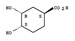 Cyclohexanecarboxylic acid,3,4-dihydroxy-,(1r,3s,4r)-rel-(9ci) Structure,333364-12-8Structure