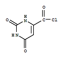 1,2,3,6-Tetrahydro-2,6-dioxo-4-pyrimidinecarbonyl chloride Structure,3346-64-3Structure