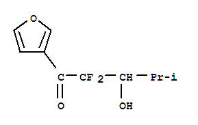 1-Pentanone,2,2-difluoro-1-(3-furanyl)-3-hydroxy-4-methyl-(9ci) Structure,334873-76-6Structure