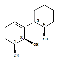 3-Cyclohexene-1,2-diol ,3-[(1s,2r)-2-hydroxycyclohexyl ]-,(1s,2r)-(9ci) Structure,335637-59-7Structure