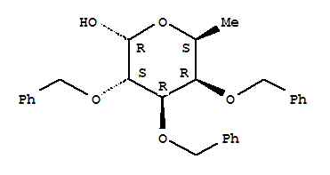 2,3,4-Tri-o-benzyl-l-fucopyranose Structure,33639-75-7Structure