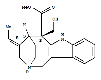 19,20-(E)-Vallesamine Structure,3368-87-4Structure