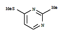 Pyrimidine, 2-methyl-4-(methylthio)-(8ci,9ci) Structure,33779-33-8Structure