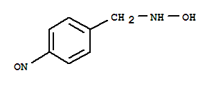 Benzenemethanamine,n-hydroxy-4-nitroso- Structure,337905-57-4Structure