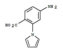 Benzoic acid,4-amino-2-(1h-pyrrol-1-yl)-(9ci) Structure,337913-58-3Structure