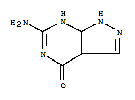 4H-pyrazolo[3,4-d]pyrimidin-4-one,6-amino-1,3a,5,7a-tetrahydro-(9ci) Structure,337963-42-5Structure