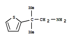 2-Thiopheneethanamine,-bta-,-bta--dimethyl- Structure,339055-33-3Structure