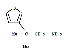 3-Thiopheneethanamine,-bta-,-bta--dimethyl- Structure,339055-52-6Structure