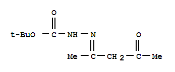 Hydrazinecarboxylic acid,(1-methyl-3-oxobutylidene)-,1,1-dimethylethyl ester Structure,339083-80-6Structure