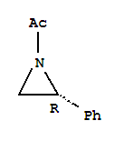 Aziridine, 1-acetyl-2-phenyl-, (r)-(-)-(8ci) Structure,33911-77-2Structure