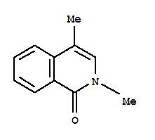 1(2H)-isoquinolinone,2,4-dimethyl-(9ci) Structure,33930-75-5Structure