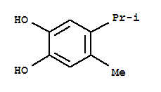 1,2-Benzenediol ,4-methyl-5-(1-methylethyl)-(9ci) Structure,339364-99-7Structure