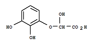 Acetic acid, (2,3-dihydroxyphenoxy)hydroxy-(9ci) Structure,33952-34-0Structure