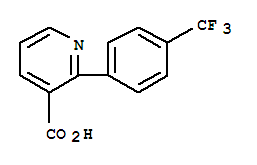 2-(4-Trifluoromethylphenyl)nicotinic acid Structure,339538-65-7Structure