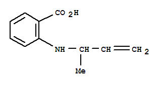 Benzoic acid,2-[(1-methyl-2-propenyl)amino]-(9ci) Structure,339547-26-1Structure