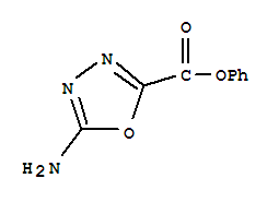 Phenyl 5-amino-1,3,4-oxadiazole-2-carboxylate Structure,339549-13-2Structure