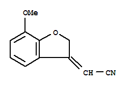 Acetonitrile,(7-methoxy-3(2h)-benzofuranylidene)-(9ci) Structure,339549-53-0Structure