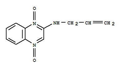 2-Quinoxalinamine,n-2-propenyl-,1,4-dioxide (9ci) Structure,339551-43-8Structure