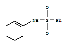 Benzenesulfonamide,n-1-cyclohexen-1-yl-(9ci) Structure,339551-79-0Structure