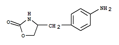 (S)-4-(4-Aminobenzyl)oxazolidin-2-one Structure,340041-89-6Structure