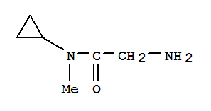 Acetamide,2-amino-n-cyclopropyl-n-methyl-(9ci) Structure,340810-43-7Structure