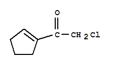 Ethanone,2-chloro-1-(1-cyclopenten-1-yl)-(9ci) Structure,341007-85-0Structure