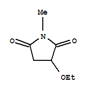 2,5-Pyrrolidinedione,3-ethoxy-1-methyl-(9ci) Structure,341008-87-5Structure