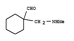 Cyclohexanecarboxaldehyde,1-[(methylamino)methyl ]-(9ci) Structure,342435-30-7Structure